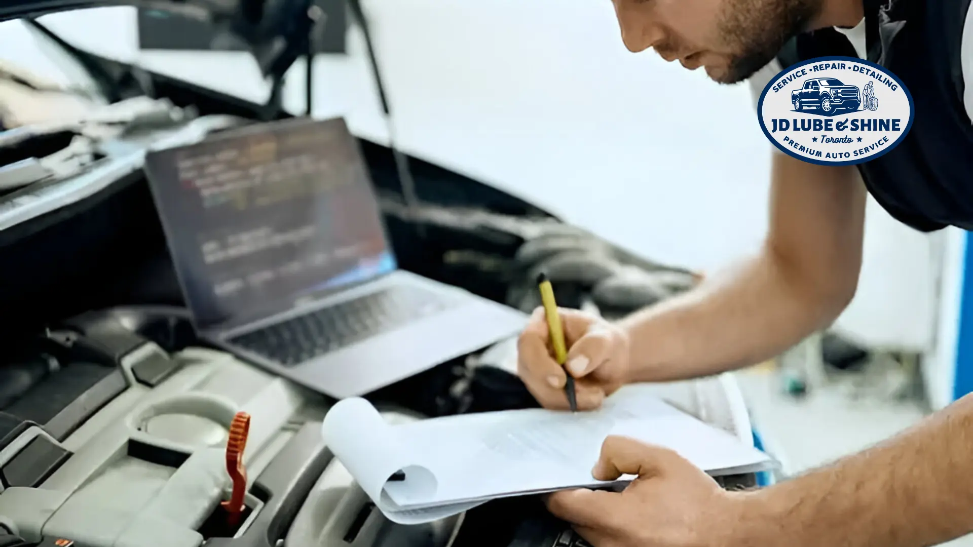 JD lube and shine Mobile auto services in canada. Providng battery and diagnostics services at customers location